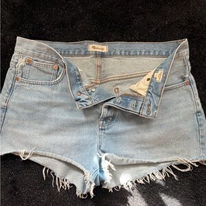 Madewell Women's Light Blue Denim Shorts 32